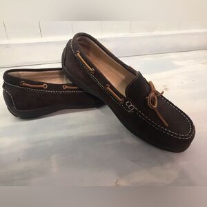 Lands’ End Suede Moccasin